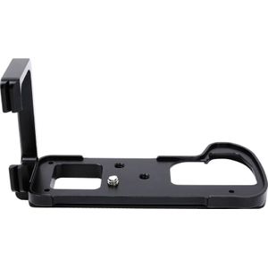 FITTEST LB-GH5 Vertical Shoot Quick Release L Plate Bracket Base Holder for Panasonic LUMIX GH5 Camera Metal Ballhead(Black)