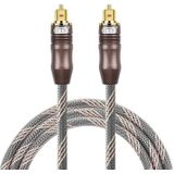 3m EMK OD6.0mm Toslink Square Port to Square Port TV Digital Audio Optical Fiber Connecting Cable