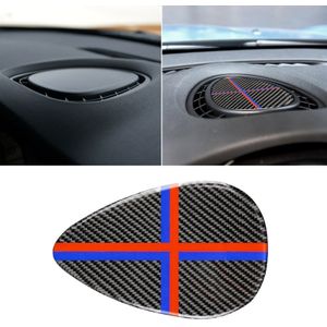 Red Blue Color Car F Chassis Instrumentation Console Panel Carbon Fiber Decorative Sticker for BMW Mini Cooper JCW One F56 / F55 / F54