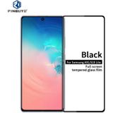 For Galaxy A91 / S10 Lite PINWUYO 9H 2.5D Full Screen Tempered Glass Film(Black)