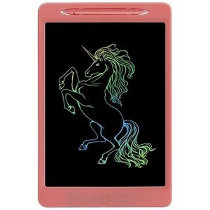 Children LCD Painting Board Electronic Highlight Written Panel Smart Charging Tablet  Style: 11.5 inch Colorful Lines (Pink)