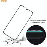 For Samsung Galaxy A32 5G / M12 / A12 5 PCS ENKAY Hat-Prince Anti-drop Full Glue Tempered Glass Full Screen Film Anti-fall Protector