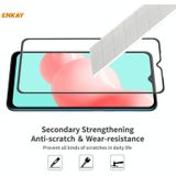 For Samsung Galaxy A32 5G / M12 / A12 5 PCS ENKAY Hat-Prince Anti-drop Full Glue Tempered Glass Full Screen Film Anti-fall Protector