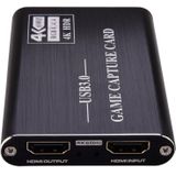 NK-S41 USB 3.0 to HDMI 4K HD Video Capture Card Device (Black)