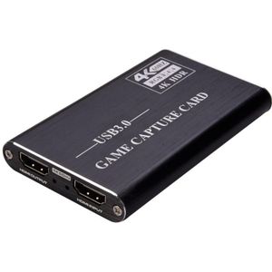 NK-S41 USB 3.0 to HDMI 4K HD Video Capture Card Device (Black)
