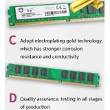 JingHai DDR3 1333MHz Desktop Memory  Memory Capacity: 2GB