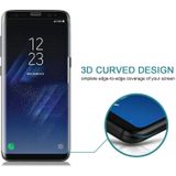 25 PCS For Galaxy S8 Plus / G9550 0.3mm 9H Surface Hardness 3D Curved Full Screen Tempered Glass Screen Protector(Transparent)