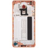 Battery Back Cover with Camera Lens & Side Keys for Nokia 6 TA-1000 TA-1003 TA-1021 TA-1025 TA-1033 TA-1039(Gold)