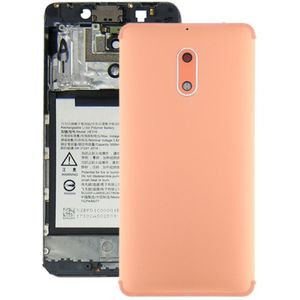 Battery Back Cover with Camera Lens & Side Keys for Nokia 6 TA-1000 TA-1003 TA-1021 TA-1025 TA-1033 TA-1039(Gold)