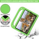 For Xiaomi Mi Pad 4 Plus & Samsung Galaxy Tab A 10.1 2019 SM-T510 / SM-T515 Handle Portable EVA Shockproof Protective Case with Triangle Holder(Green)