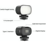 PULUZ Live Broadcast Video LED Light Photography Beauty Selfie Fill Light with Switchable 6 Colors Filters(Black)