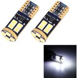 2 PCS T10/W5W/194/501 4W 280LM 6000K 12 SMD-2835 LED Bulbs Car Reading Lamp Clearance Light with Decoder  DC 12V