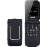 LONG-CZ J9 Mini Flip Style Mobile Phone  0.66 inch  18 Keys  Support Bluetooth  FM  SOS  Anti-lost  Magic Sound  Auto Answering  GSM  Single SIM(Black)