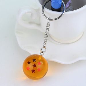 Anime Dragon Ball 7 Stars Balls 2.7cm PVC Figures Toys Keychain(7 star)