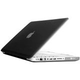 Frosted Hard Plastic Protection Case for Macbook Pro 13.3 inch(Black)