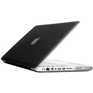 Frosted Hard Plastic Protection Case for Macbook Pro 13.3 inch(Black)