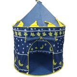 Ultralarge Children Beach Tent Baby Toy Play Game House Kids Princess Prince Castle Indoor Outdoor Toys Tents Christmas Gifts(Black)