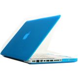 Frosted Hard Plastic Protection Case for Macbook Pro 13.3 inch(Baby Blue)