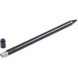 Long Universal Rechargeable Capacitive Touch Screen Stylus Pen with 2.3mm Superfine Metal Nib  For iPhone  iPad  Samsung  and Other Capacitive Touch Screen Smartphones or Tablet PC(Black)