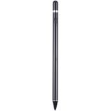 Long Universal Rechargeable Capacitive Touch Screen Stylus Pen with 2.3mm Superfine Metal Nib  For iPhone  iPad  Samsung  and Other Capacitive Touch Screen Smartphones or Tablet PC(Black)