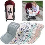 Baby Stroller Cotton Cushion Universal Shock-proof Thick Warm Infant Dining Chair Baby Cushion in Autumn and Winter(Gray Sheep)