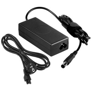 EU Plug AC Adapter 19.5V 3.34A 65W for Dell Notebook  Output Tips: 7.9x5.0mm