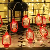 3m 20 LEDs USB Power Retro Kerosene Lamp LED Lights String Bedroom Decoration(Warm White Light)