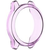 For Garmin Vivomove 3 TPU Protective Shell(Transparent Purple)