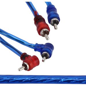 4.5m Car Auto PU Wrapped Audio Stereo Cable OFC 2RCA to 2RCA Jack Audio Cable Male to Male RCA Aux Cable