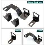 ZL-2029 Car Vice Driver Rear Seat Isofix Child Seat Interface for Honda 8th Generation Accord 2008-2012
