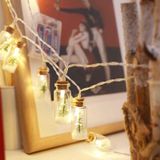 2m 20LEDs Christmas String Lights Christmas Bells Ball Decoration Lamp  Style: Wishing Tree