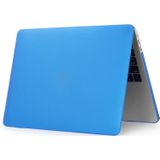 ENKAY Hat-Prince 2 in 1 Frosted Hard Shell Plastic Protective Case + US Version Ultra-thin TPU Keyboard Protector Cover for 2016 New MacBook Pro 15.4 inch with Touchbar (A1707)(Dark Blue)