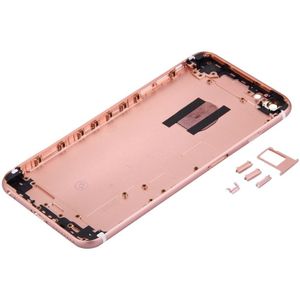 5 in 1 for iPhone 6s Plus (Back Cover + Card Tray + Volume Control Key + Power Button + Mute Switch Vibrator Key) Full Assembly Housing Cover(Rose Gold)