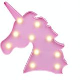 LED Holiday Decoration Light Unicorn Night Light(Pink)