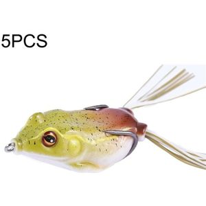5 PCS Bionic Thunder Frog Lure Bait Simulation Fishing Bait  Specification: 5.0cm/9g(30)