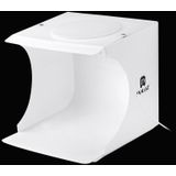 PULUZ 20cm Folding Portable 550LM Light Photo Lighting Studio Shooting Tent Box Kit with 6 Colors Backdrops (Black  White  Orange  Red  Green  Blue)  Unfold Size: 24cm x 23cm x 22cm