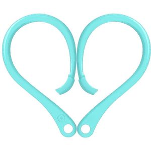 For AirPods 1 / 2 / Pro Anti-lost Silicone Earphone Ear-hook(Mint Green)