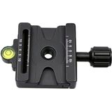 FMA-60 Dual-use Knob Quick Release Clamp Adapter Plate Mount for Arca Swiss / RRS / SUNWAYFOTO Quick Release Plate