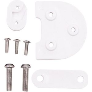 For Xiaomi M365 / M365 Pro Electric Scooter Foot Support Heightening Pad Rear Light Gasket (White)