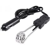 Portable 12V/24V Electric Car Boiled Immersion Water Heater Traveling Camping Picnic  Voltage:24V(Black)