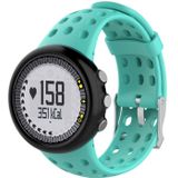 Silicone Male Replacement Wrist Strap for SUUNTO M1 / M2 / M4 / M5 (Mint Green)