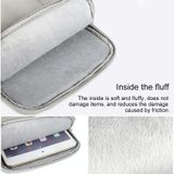 For 10 inch or Below Tablet ND00S Felt Sleeve Protective Case Inner Carrying Bag(Light Grey)