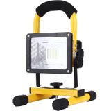 30W 2400LM High Power Handheld LED Outdoor Floodlight Lamp  24 LED 3ATM Waterproof 3 Modes Portable  AC 90V - 240V(Colorful Light)