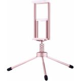 Multifunctionele aluminiumlegering Tripod Mount houder staan  voor iPad  iPhone  Samsung  Lenovo  Sony en andere Smartphones & tabletten & digitale Cameras(Rose Gold)