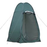 Clothes Changing Bathing Tent with Window  Single  Size: 190x120x120cm (Green)