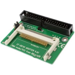 CF Card Compact Flash Card to 3.5 inch IDE 40 Pins ATA Converter Adapter(Green)