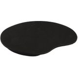 2 PCS Cloth Gel Wrist Rest Mouse Pad(Black)