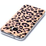 For Galaxy S7 edge Plating Marble Pattern Soft TPU Protective Case(Leopard)