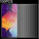 100 PCS 0.26mm 9H 2.5D Tempered Glass Film for Galaxy A50