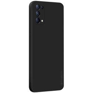 For OPPO Reno5 / Reno5 K / Find X3 Lite PINWUYO Touching Series Liquid Silicone TPU Shockproof Case(Black)